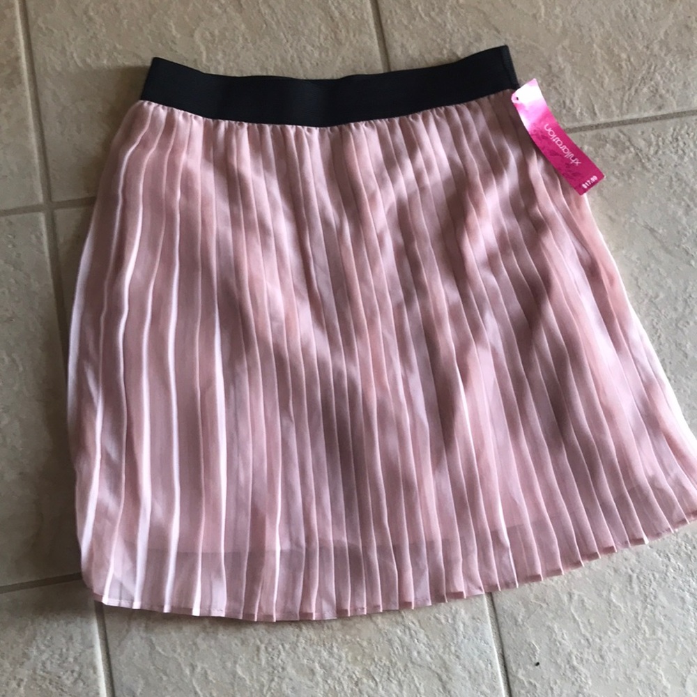 Pink skirt